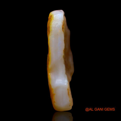 Natural Fire Opal Gemstone 2.00 Cts Loose Fancy Rough From Australia 14x10x3 mm RC-764
