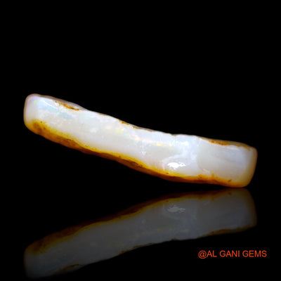 Natural Fire Opal Gemstone 2.00 Cts Loose Fancy Rough From Australia 14x10x3 mm RC-764