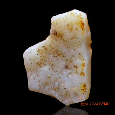 Natural Fire Opal Gemstone 2.00 Cts Loose Fancy Rough From Australia 14x10x3 mm RC-764