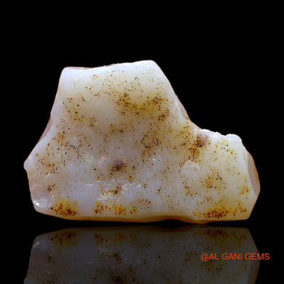 Natural Fire Opal Gemstone 2.00 Cts Loose Fancy Rough From Australia 14x10x3 mm RC-764