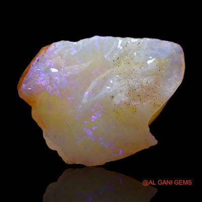 Natural Untreated Fire Opal Loose Gemstone Fancy Rough From Australia 3.00 Cts 13x10x4 mm RC-766