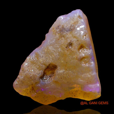 3.00 Cts Natural Australian Fire Opal Fancy Rough Loose Gemstone For Jewelry 14x11x4 mm RC-767