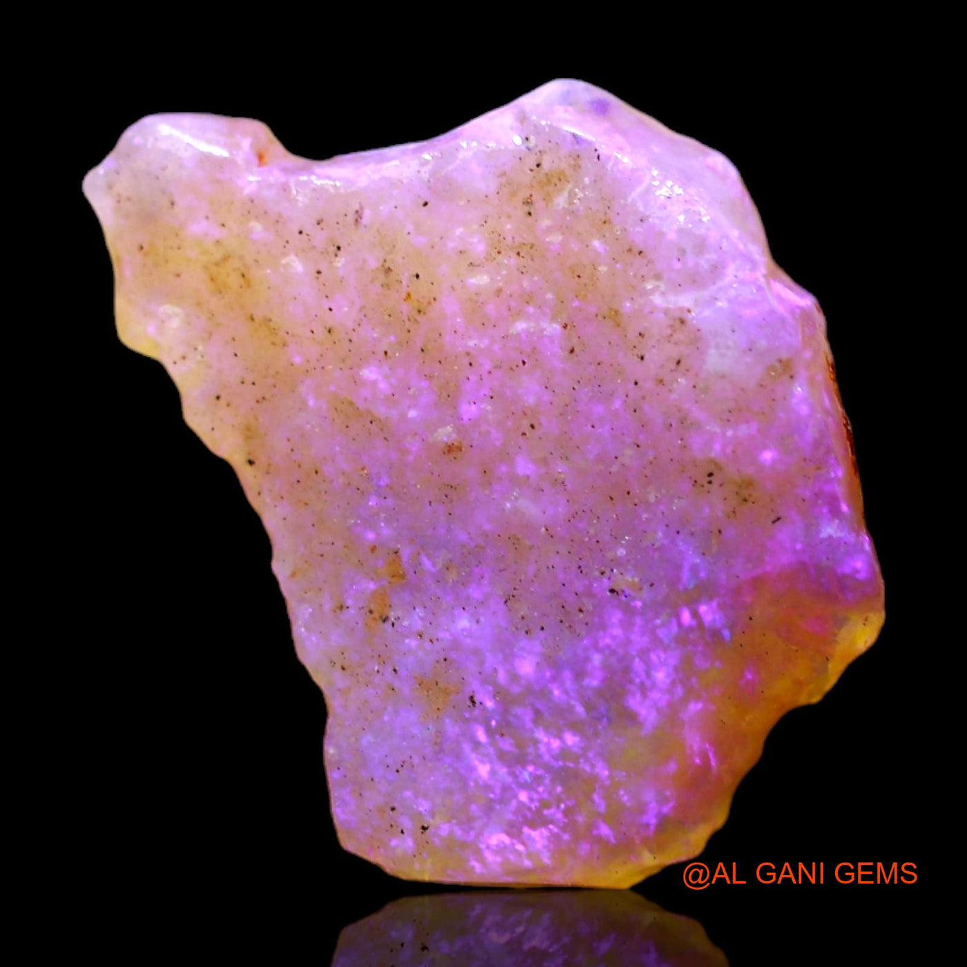 2.00 Cts Natural Australian Fire Opal Fancy Rough Loose Gemstone For Jewelry 14x10x2 mm RC-771