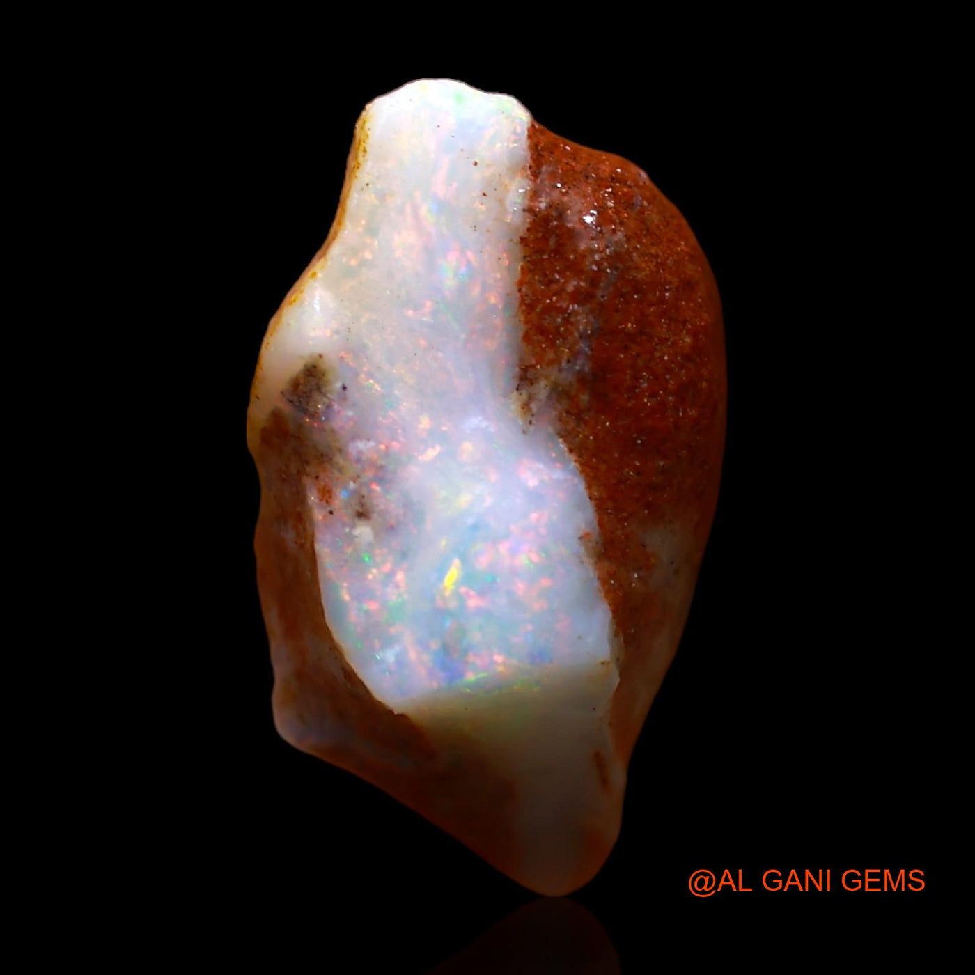 4.00 Cts Natural Australian Fire Opal Fancy Rough Loose Gemstone For Jewelry 15x8x5 mm RC-774