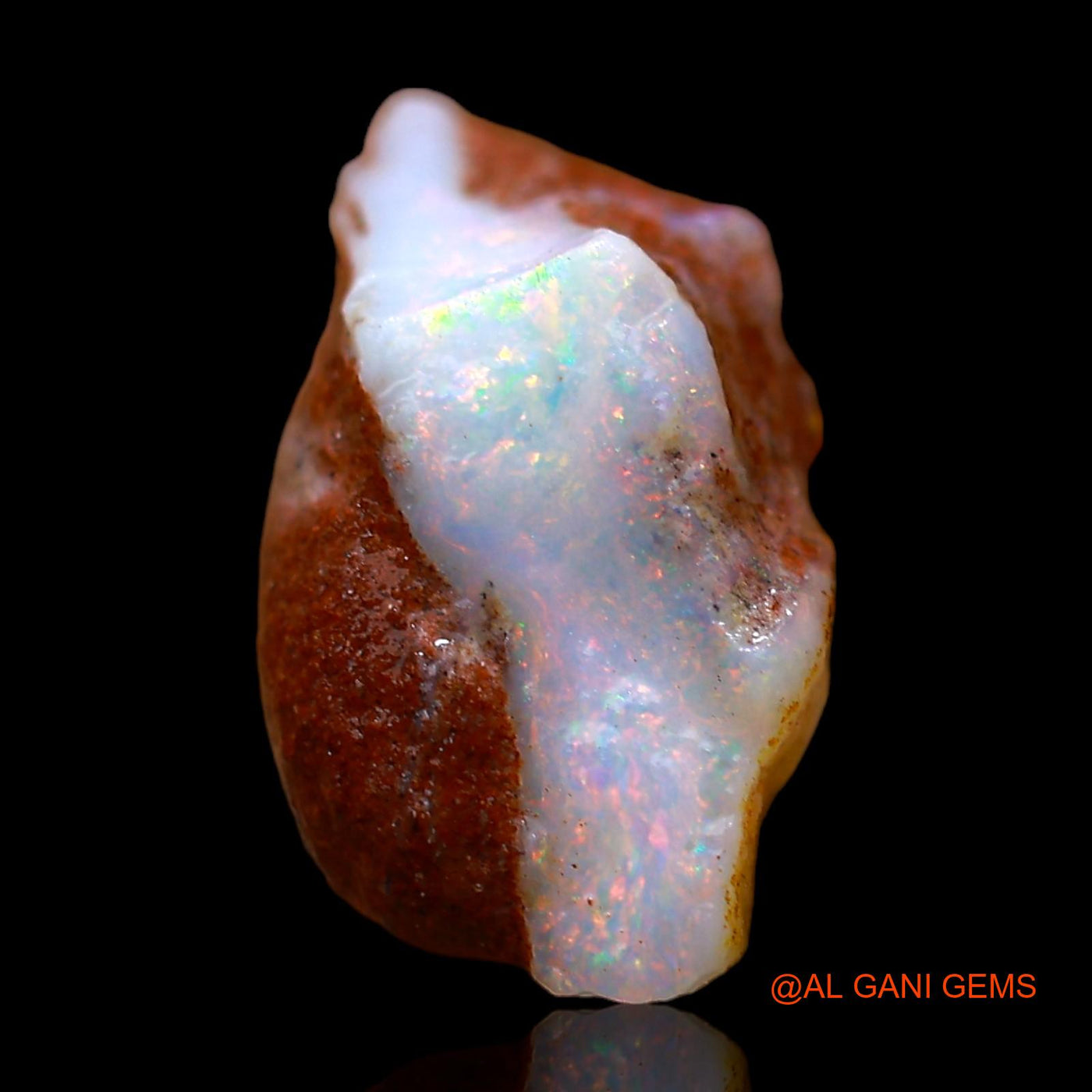 4.00 Cts Natural Australian Fire Opal Fancy Rough Loose Gemstone For Jewelry 15x8x5 mm RC-774