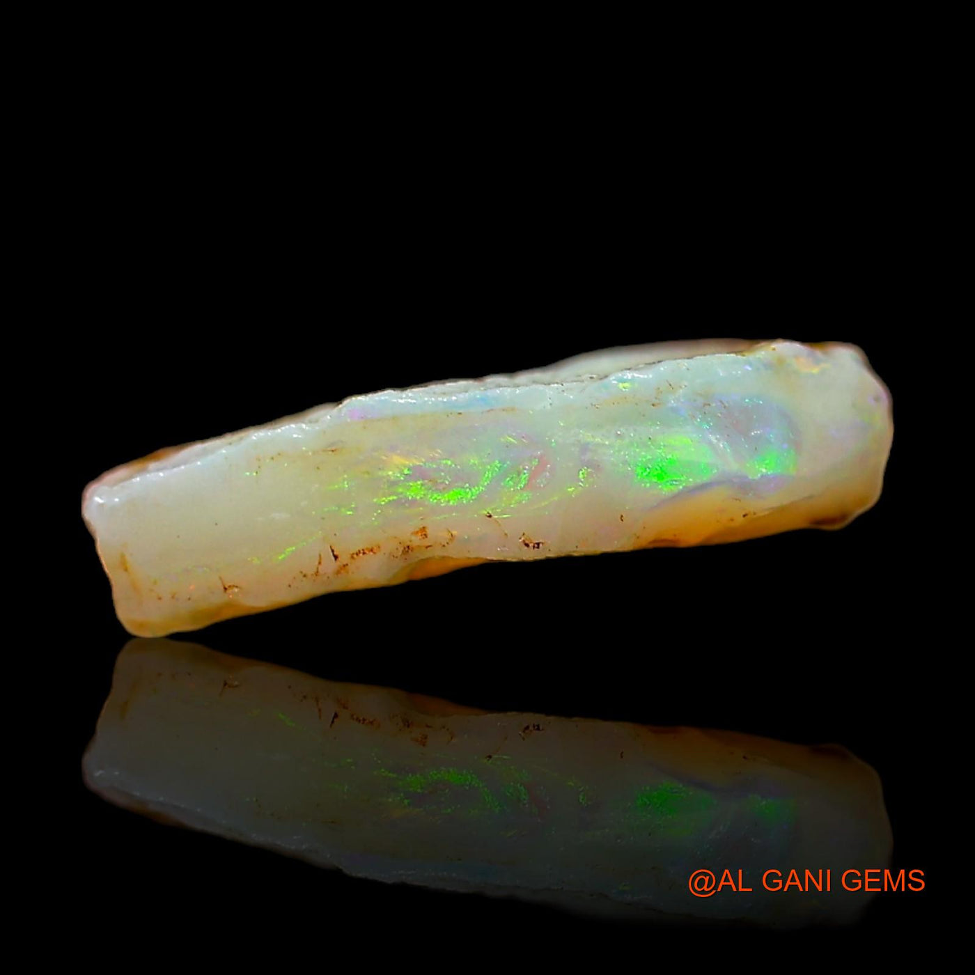 2.00 Cts Natural Australian Fire Opal Fancy Rough Loose Gemstone For Jewelry 13x10x3 mm RC-775
