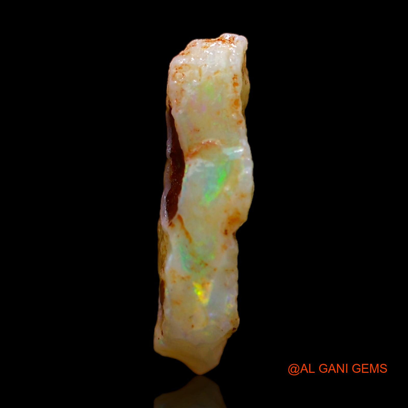 2.00 Cts Natural Australian Fire Opal Fancy Rough Loose Gemstone For Jewelry 13x10x3 mm RC-775