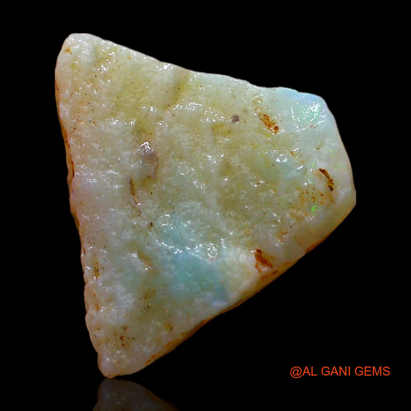 2.00 Cts Natural Australian Fire Opal Fancy Rough Loose Gemstone For Jewelry 13x10x3 mm RC-775
