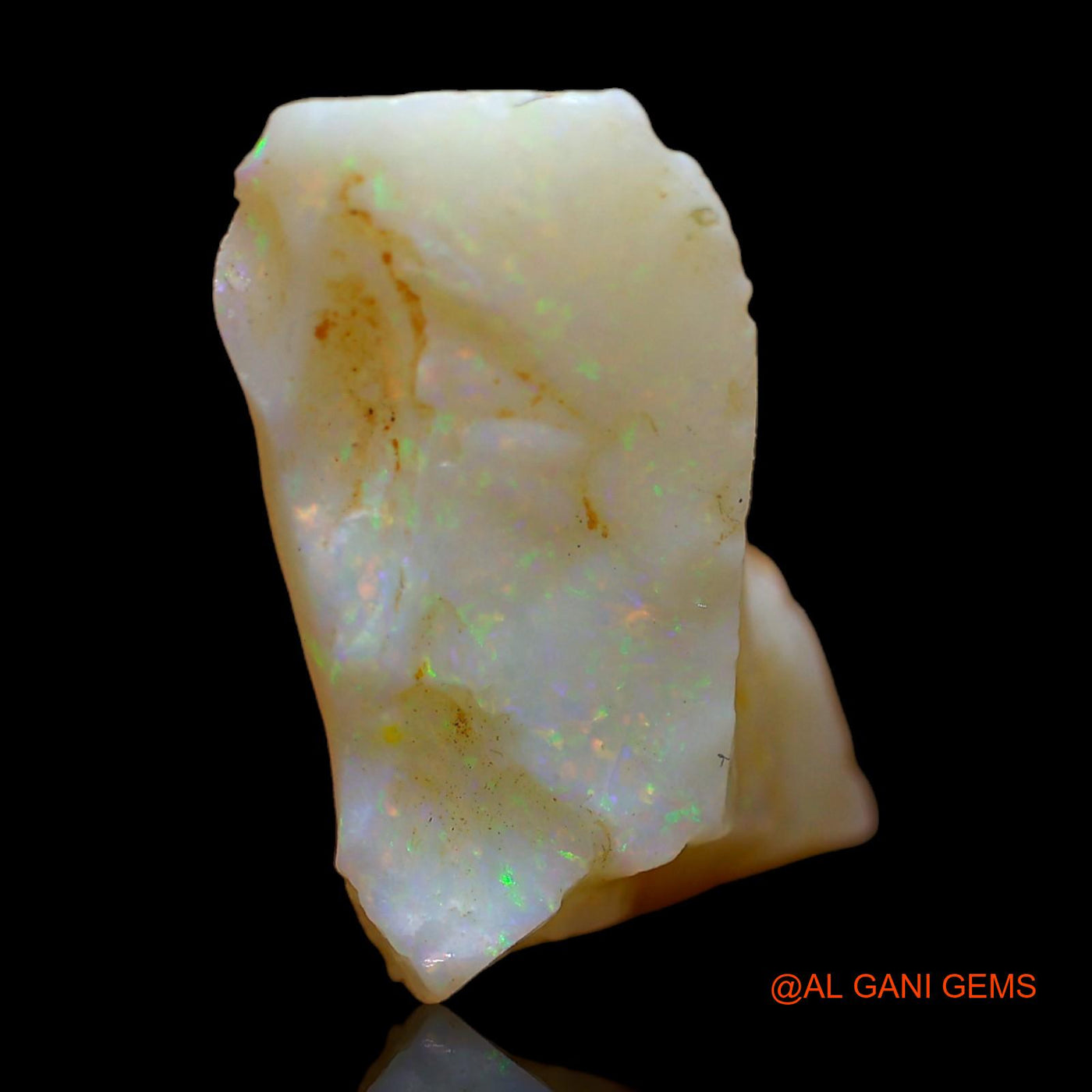 9.00 Cts Natural Australian Fire Opal Loose Gemstone Fancy Rough 19x15x9 mm RC-77
