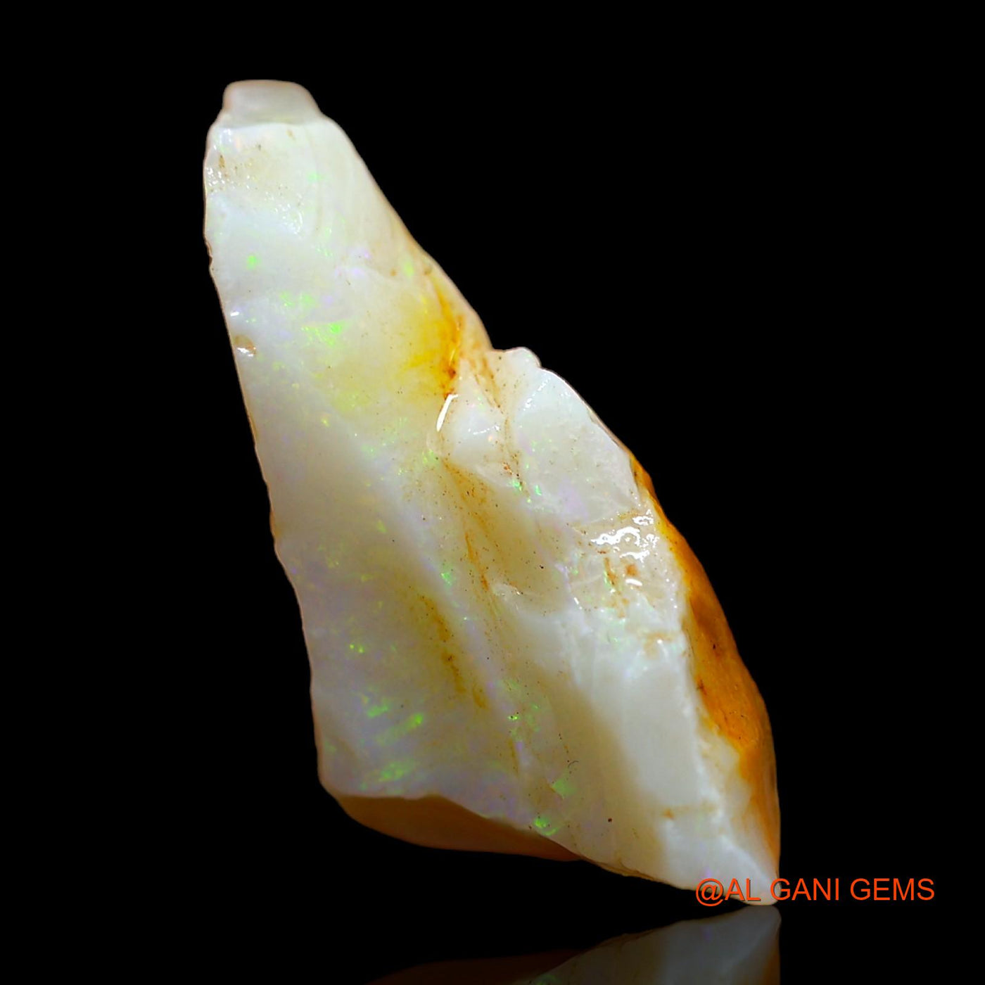 9.00 Cts Natural Australian Fire Opal Loose Gemstone Fancy Rough 19x15x9 mm RC-77