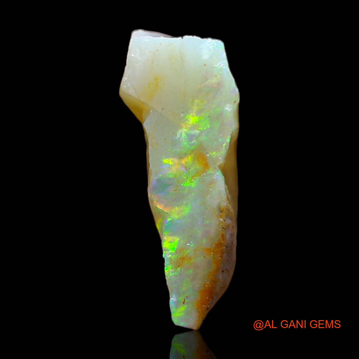 2.00 Cts Natural Australian Fire Opal Fancy Rough Loose Gemstone For Jewelry 11x9x4 mm RC-781