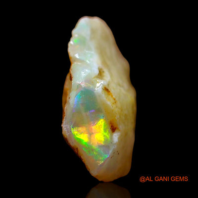 2.00 Cts Natural Australian Fire Opal Loose Gemstone Fancy Rough 12x9x4 mm RC-783
