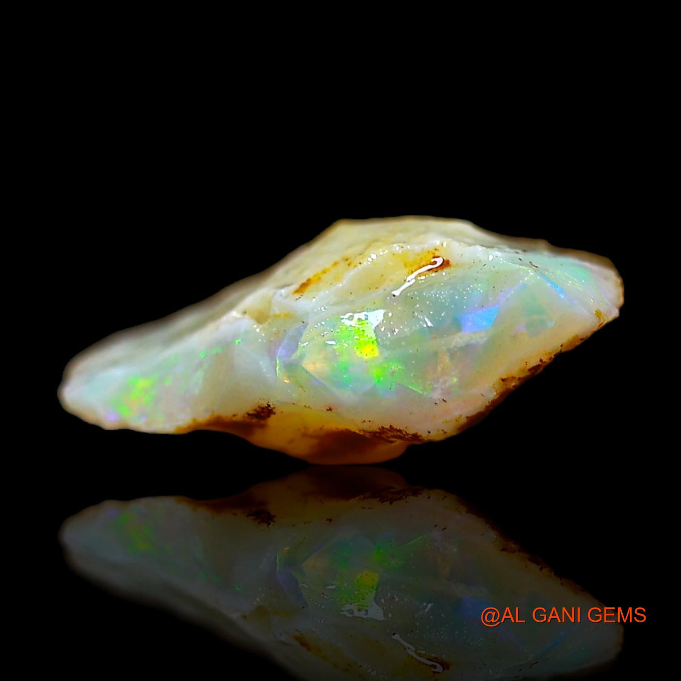 2.00 Cts Natural Australian Fire Opal Loose Gemstone Fancy Rough 12x9x4 mm RC-783