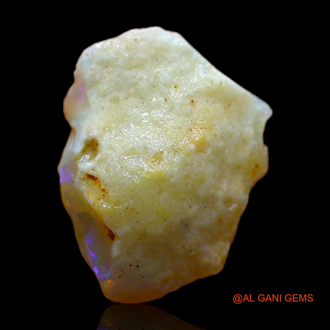 2.00 Cts Natural Australian Fire Opal Loose Gemstone Fancy Rough 12x9x4 mm RC-783