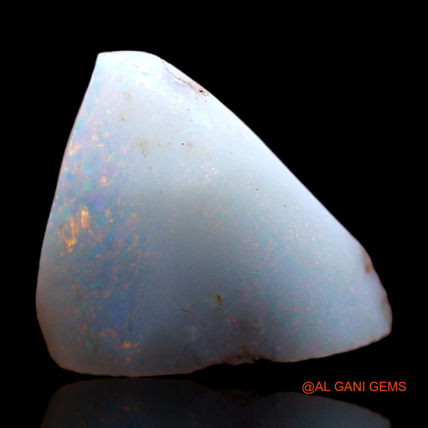 1.00 Cts Natural Australian Fire Opal Loose Gemstone Fancy Rough 11x10x2 mm RC-785