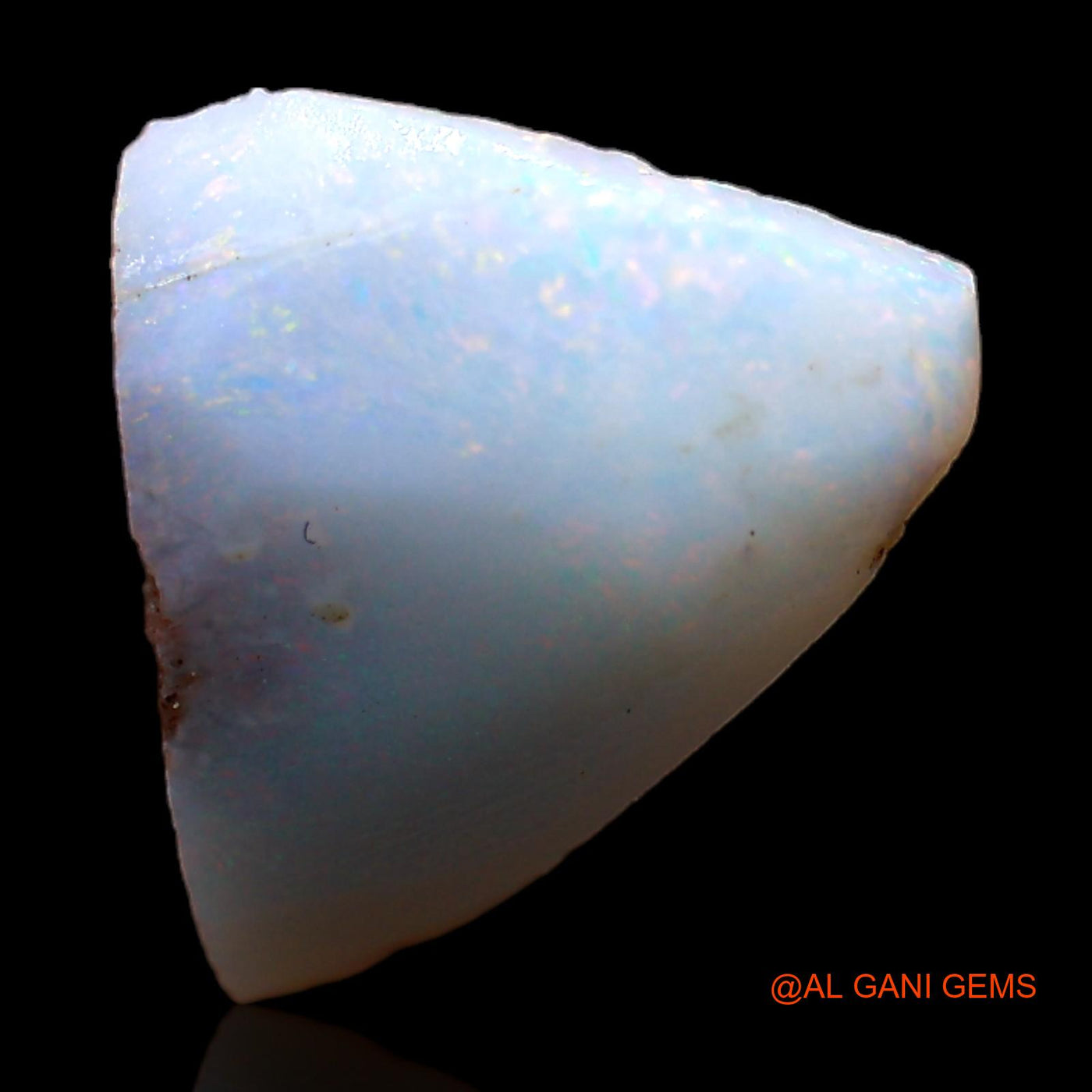 1.00 Cts Natural Australian Fire Opal Loose Gemstone Fancy Rough 11x10x2 mm RC-785