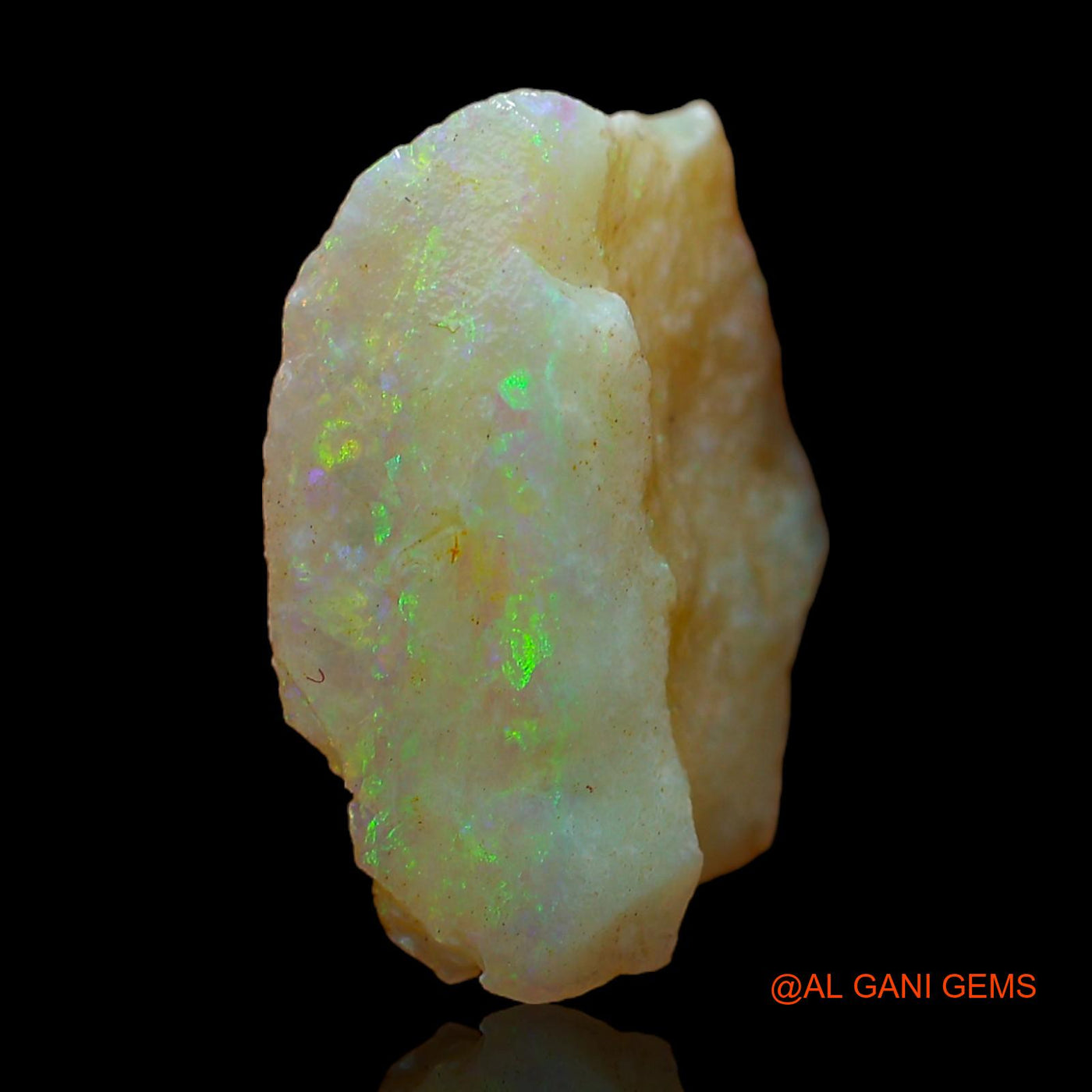 6.00 Cts Natural Australian Fire Opal Loose Gemstone Fancy Rough 17x13x7 mm RC-78