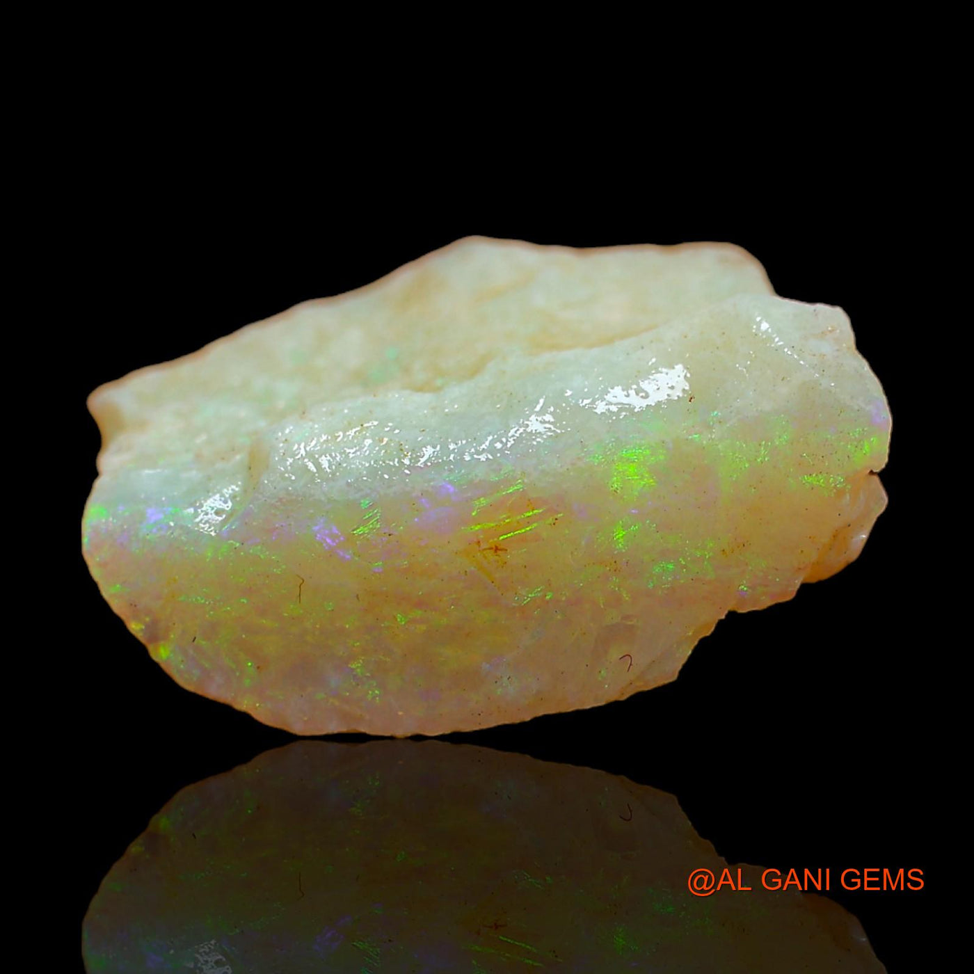 6.00 Cts Natural Australian Fire Opal Loose Gemstone Fancy Rough 17x13x7 mm RC-78