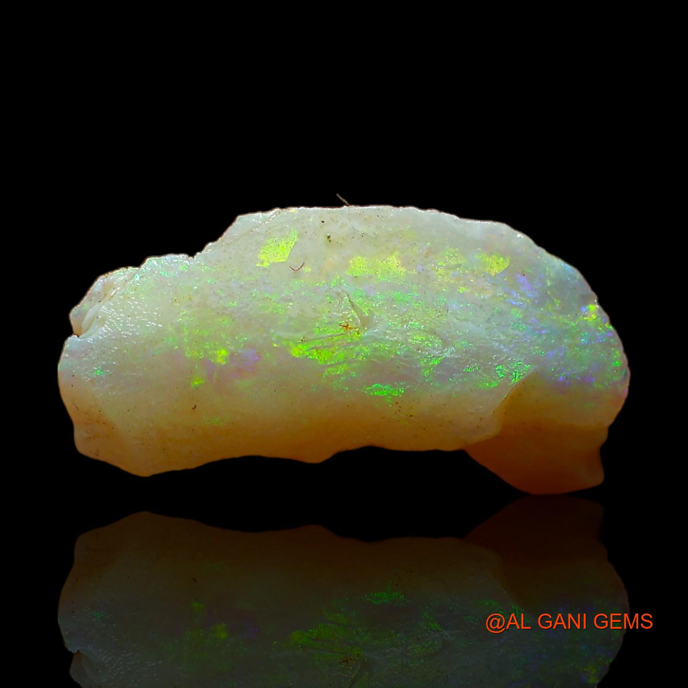 6.00 Cts Natural Australian Fire Opal Loose Gemstone Fancy Rough 17x13x7 mm RC-78