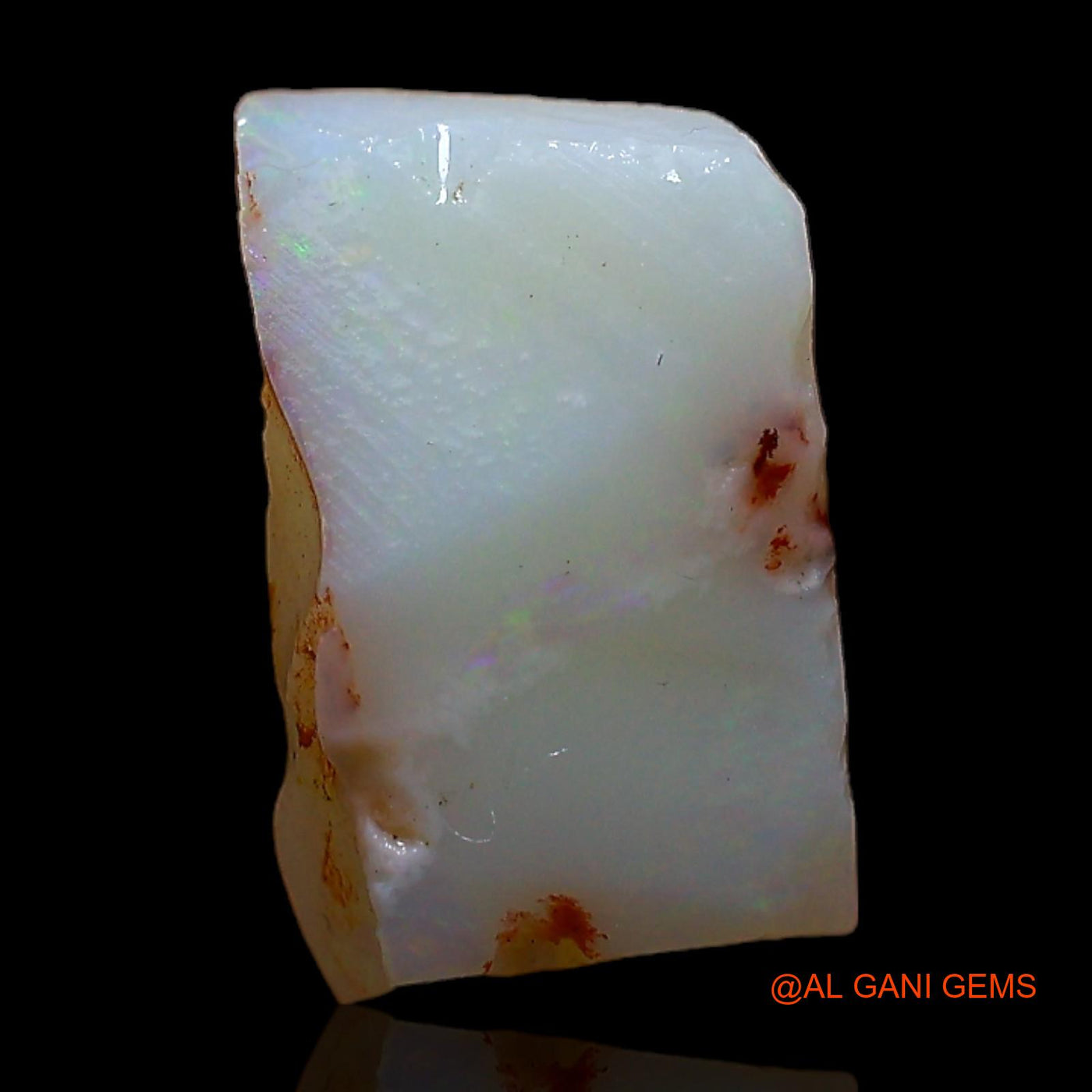 2.00 Cts Natural Australian Fire Opal Loose Gemstone Fancy Rough 11x6x5 mm RC-792