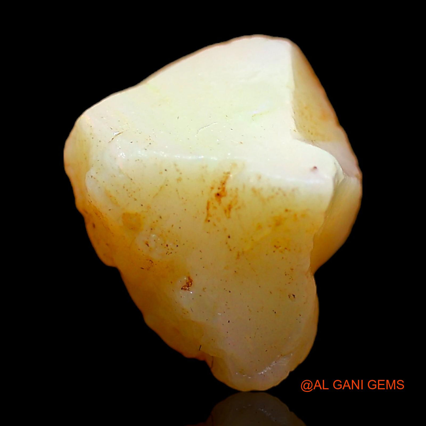 3.00 Cts Unheated Australian Fire Opal Loose Gemstone Fancy Rough Natural 10x9x8 mm RC-795