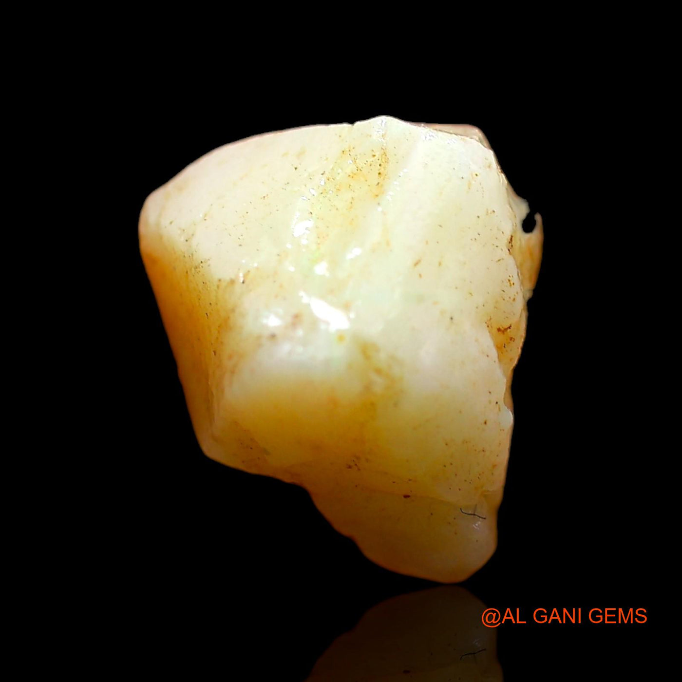 3.00 Cts Unheated Australian Fire Opal Loose Gemstone Fancy Rough Natural 10x9x8 mm RC-795
