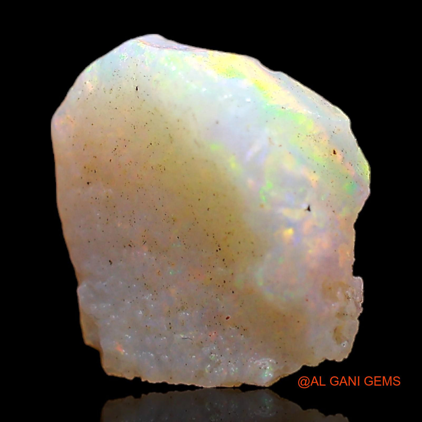 1.00 Cts Natural Australian Fire Opal Fancy Rough Loose Gemstone For Jewelry 11x9x3 mm RC-796