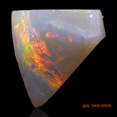 1.00 Cts Natural Australian Fire Opal Loose Gemstone Fancy Rough 9x9x3 mm RC-797