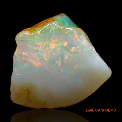 Natural Fire Opal Gemstone 3.00 Cts Loose Fancy Rough From Australia 9x8x7 mm RC-798