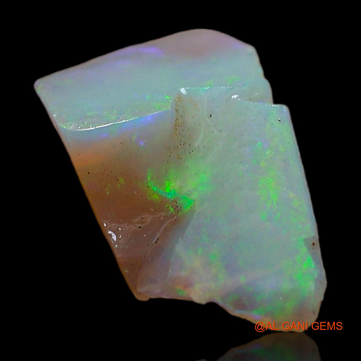 1.00 Cts Natural Australian Fire Opal Loose Gemstone Fancy Rough 11x6x3 mm RC-799