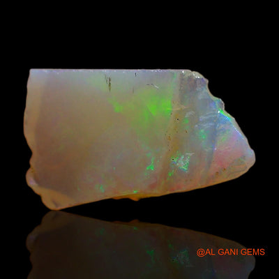 1.00 Cts Natural Australian Fire Opal Loose Gemstone Fancy Rough 11x6x3 mm RC-799