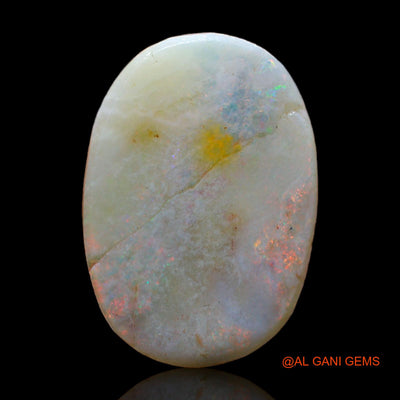 12.00 Cts Natural Australian Fire Opal Oval Rough Loose Gemstone For Jewelry 23x16x4 mm RC-801