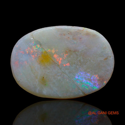 12.00 Cts Natural Australian Fire Opal Oval Rough Loose Gemstone For Jewelry 23x16x4 mm RC-801