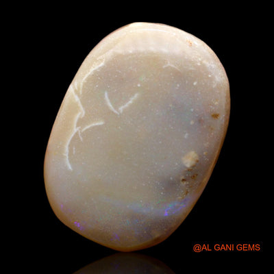 Natural Untreated Fire Opal Loose Gemstone Oval Rough From Australia 14.00 Cts 22x16x5 mm RC-804