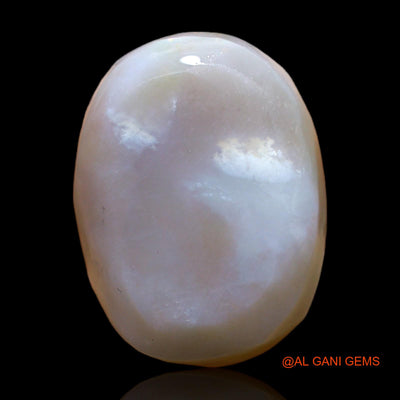 Natural Fire Opal Gemstone 20.00 Cts Loose Oval Rough From Australia 21x16x9 mm RC-805