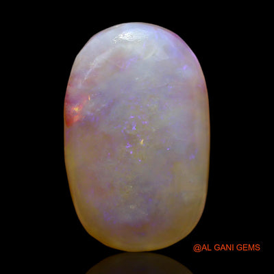 12.00 Cts Natural Australian Fire Opal Loose Gemstone Oval Rough 22x13x5 mm RC-806