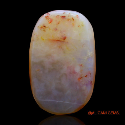 12.00 Cts Natural Australian Fire Opal Loose Gemstone Oval Rough 22x13x5 mm RC-806