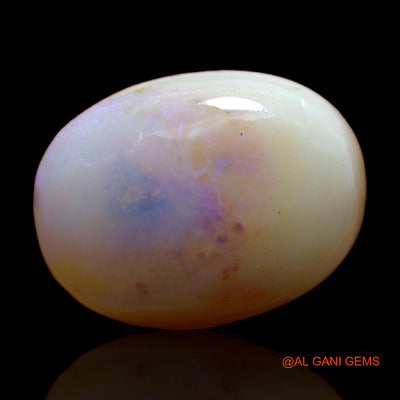 Natural Untreated Fire Opal Loose Gemstone Oval Rough From Australia 11.00 Cts 20x14x5 mm RC-812