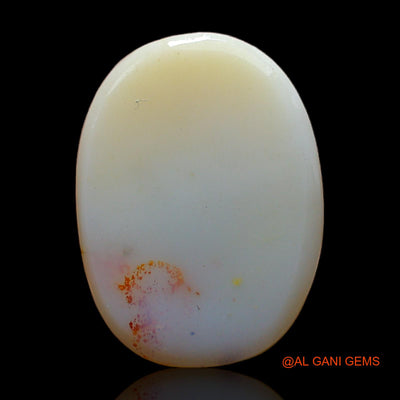 Natural Untreated Fire Opal Loose Gemstone Oval Rough From Australia 11.00 Cts 20x14x5 mm RC-812