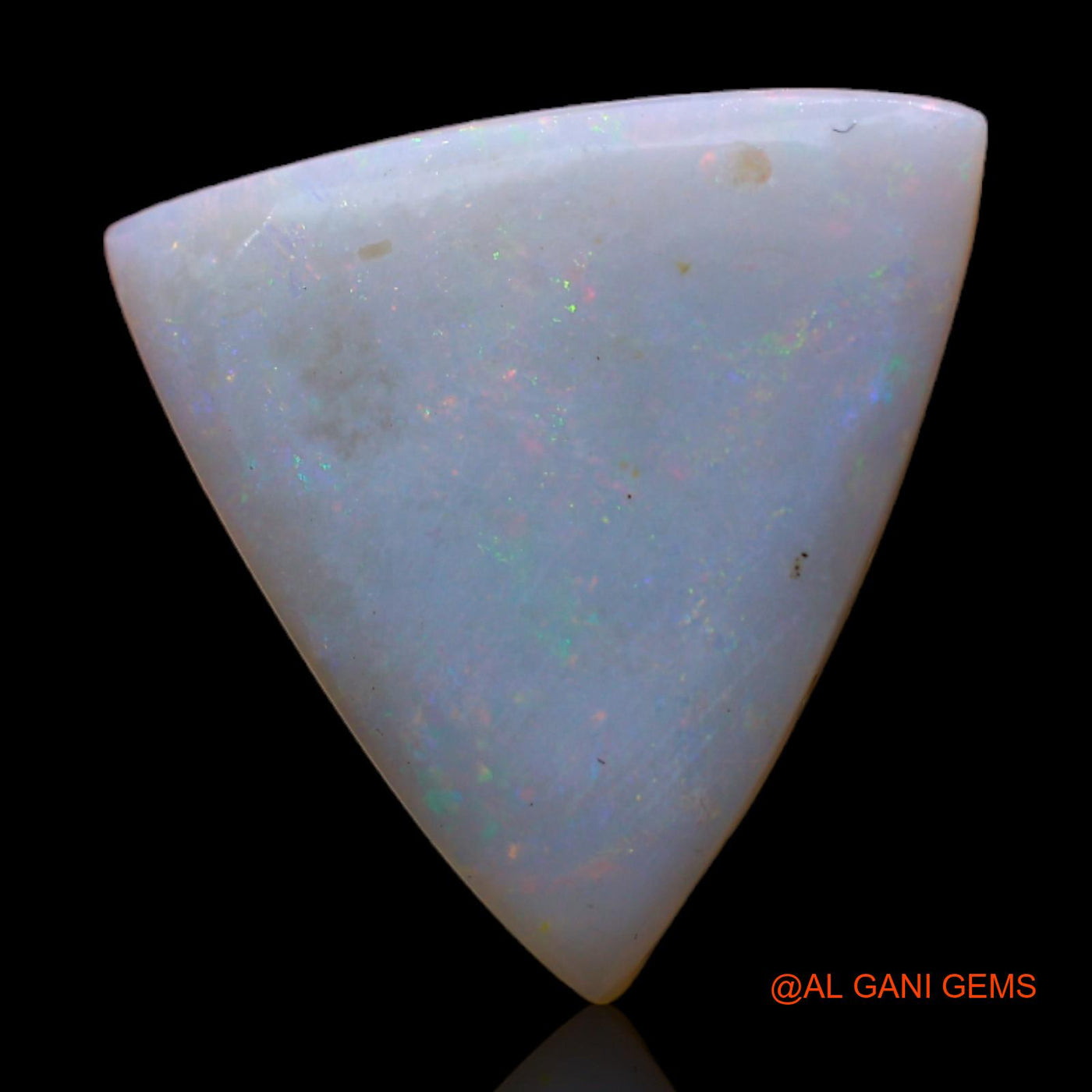 4.00 Cts Natural Australian Fire Opal Loose Gemstone Trillion Rough 17x16x2 mm RC-815