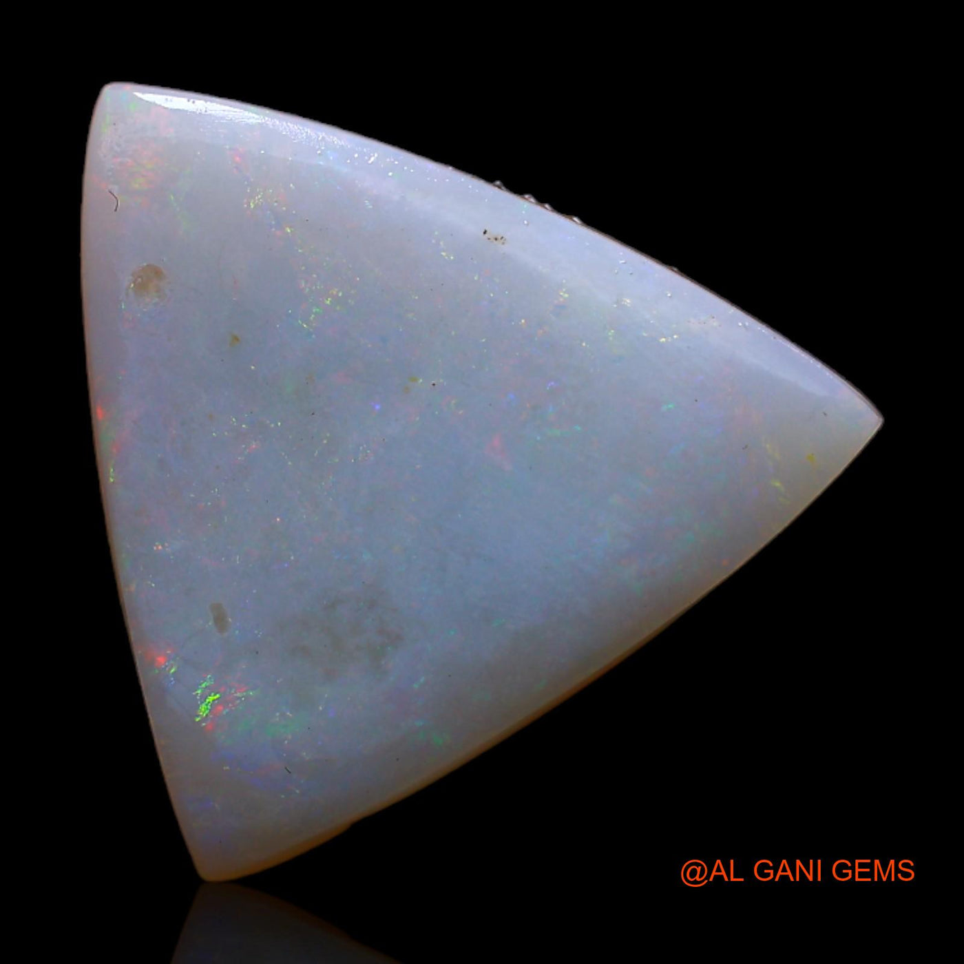 4.00 Cts Natural Australian Fire Opal Loose Gemstone Trillion Rough 17x16x2 mm RC-815