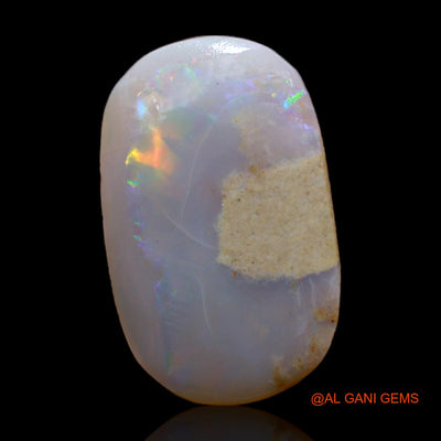 Natural Untreated Fire Opal Loose Gemstone Oval Rough From Australia 7.00 Cts 20x12x4 mm RC-816