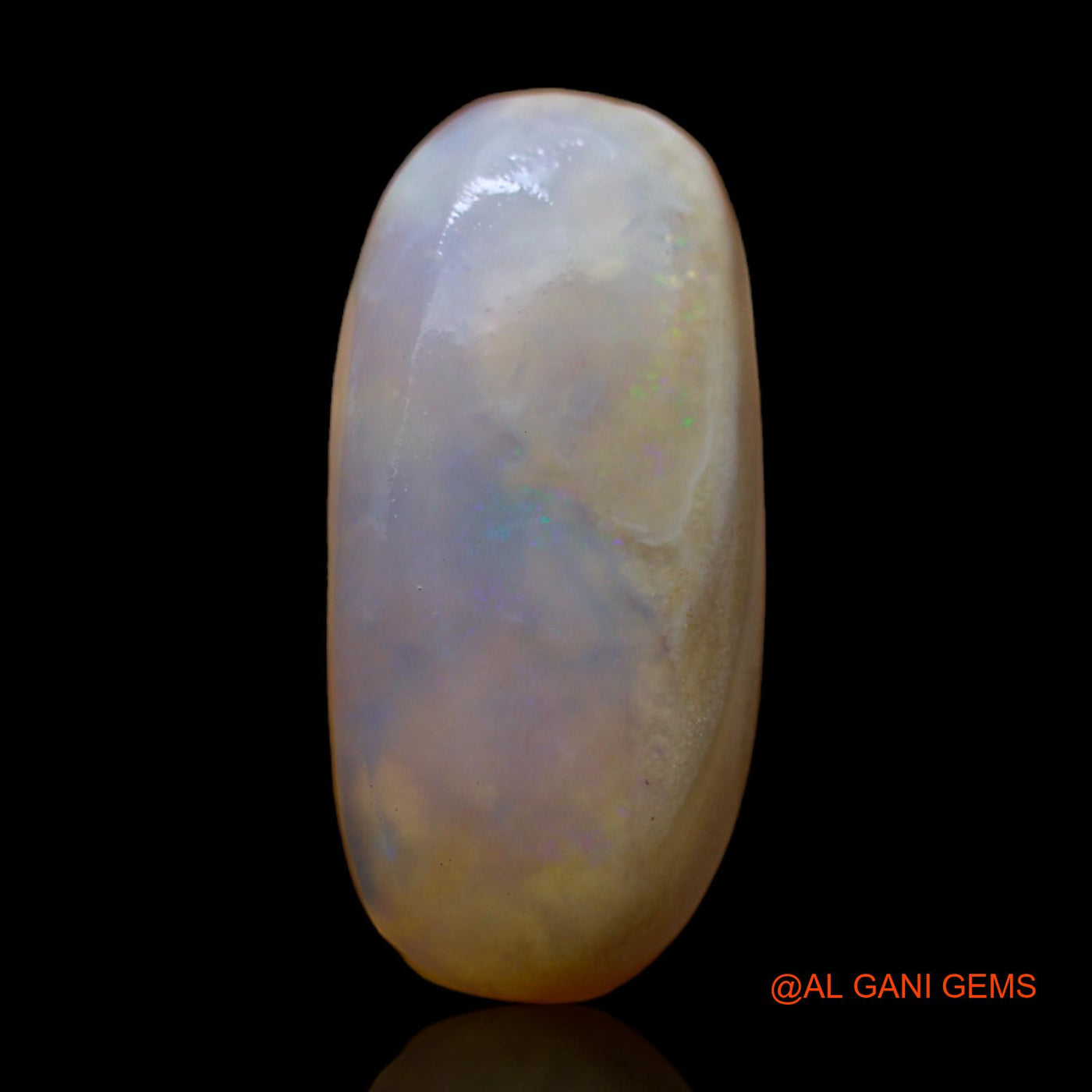 8.00 Cts Natural Australian Fire Opal Loose Gemstone Oval Rough 21x10x5 mm RC-817