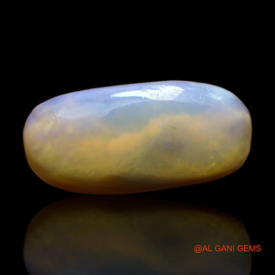 8.00 Cts Natural Australian Fire Opal Loose Gemstone Oval Rough 21x10x5 mm RC-817