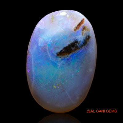 7.00 Cts Natural Australian Fire Opal Loose Gemstone Oval Cabochon 19x13x4 mm RC-818