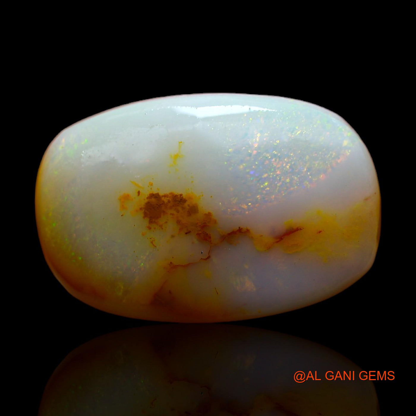 10.00 Cts Natural Australian Fire Opal Loose Gemstone Oval Rough 19x12x6 mm RC-819