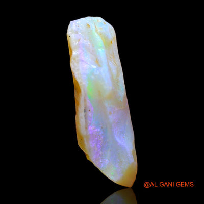Natural Untreated Fire Opal Loose Gemstone Fancy Rough From Australia 8.00 Cts 20x10x6 mm RC-81