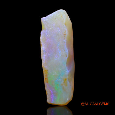 Natural Untreated Fire Opal Loose Gemstone Fancy Rough From Australia 8.00 Cts 20x10x6 mm RC-81