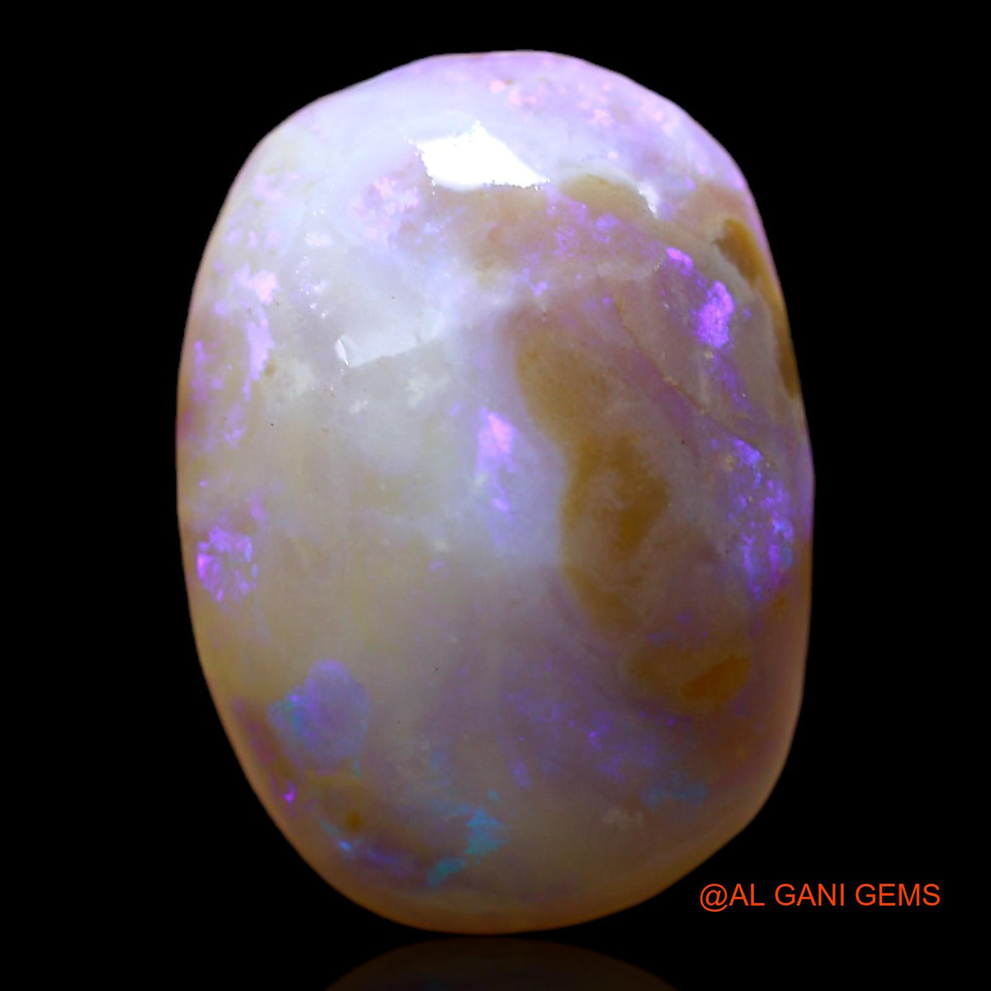10.00 Cts Natural Australian Fire Opal Oval Rough Loose Gemstone For Jewelry 18x13x6 mm RC-820