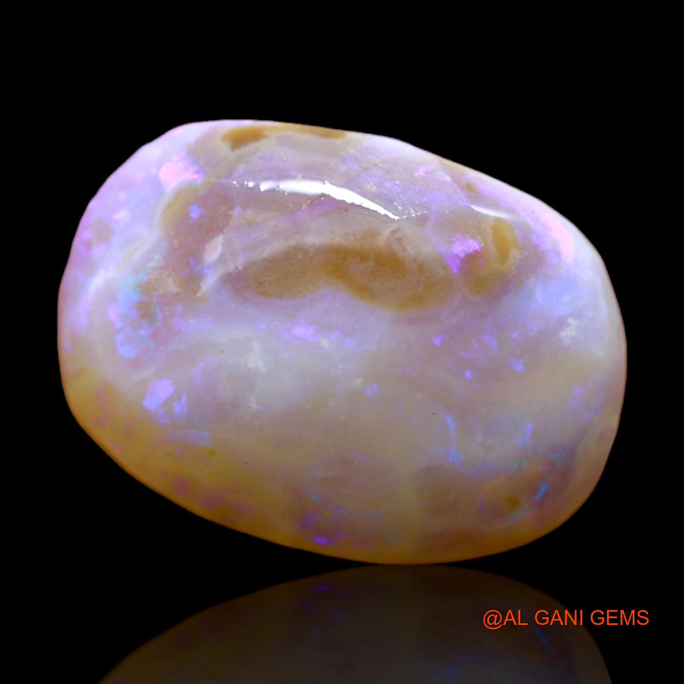 10.00 Cts Natural Australian Fire Opal Oval Rough Loose Gemstone For Jewelry 18x13x6 mm RC-820
